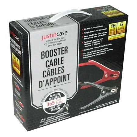 Justin Case Gauge Booster Cables, 16