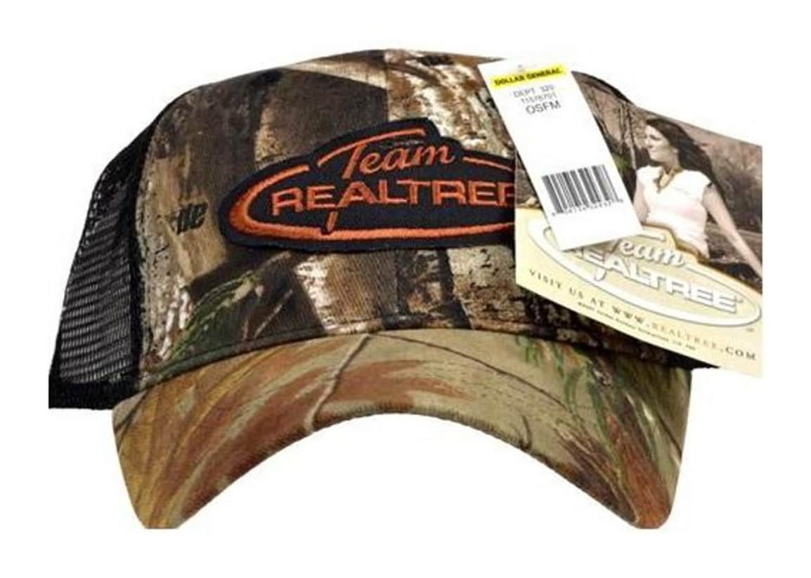 Team Realtree Camo Hat One Size Fits Most