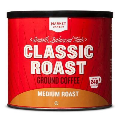 Market Pantry Classic Roast Medium Ground Coffee (30.5 oz)