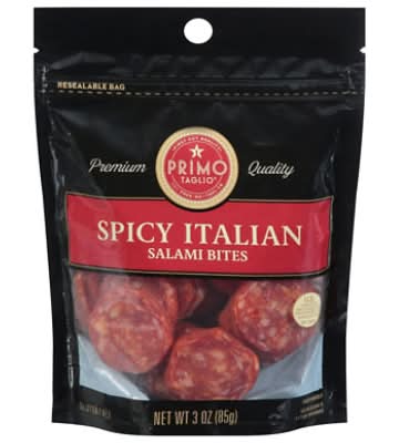 Primo Taglio Salame Bites Spicy Italian (3 oz)