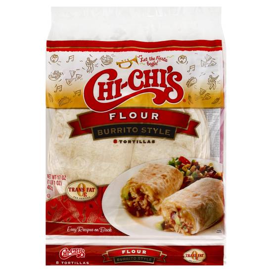 Chi-Chi's Burrito Style Flour Tortillas (8 ct)
