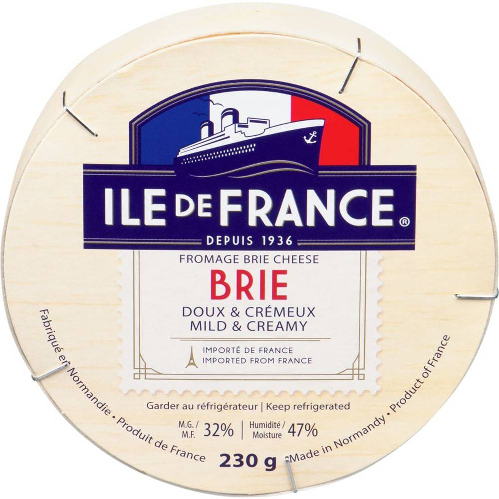 Ile de France Mild & Creamy Brie Cheese Delivery Near Me Order Online