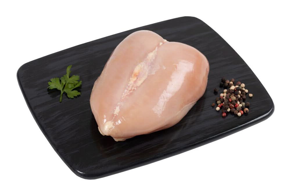 Pechuga de pollo sin piel (a granel)