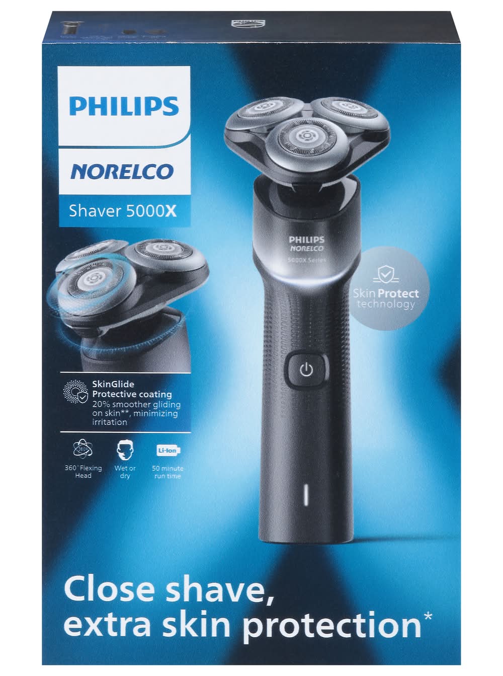 Philips Norelco Rechargeable Wet and Dry Shaver 5000x