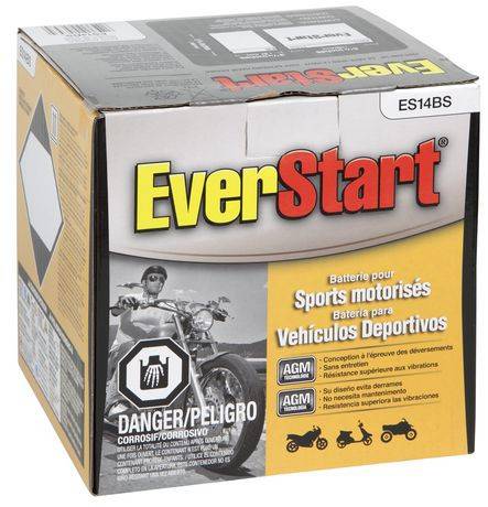 Everstart Power Sport (group size 14-bs, 200 cca, 12 ahr capacity)