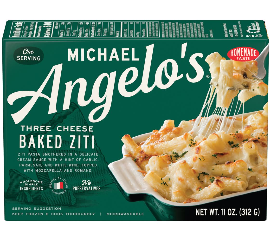 Michael Angelo's Baked Ziti, Three Cheese (11 oz)