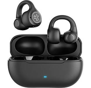 JLab Flex Wireless Open Earbuds, Bluetooth, Black (EBFLEXRBLK124)