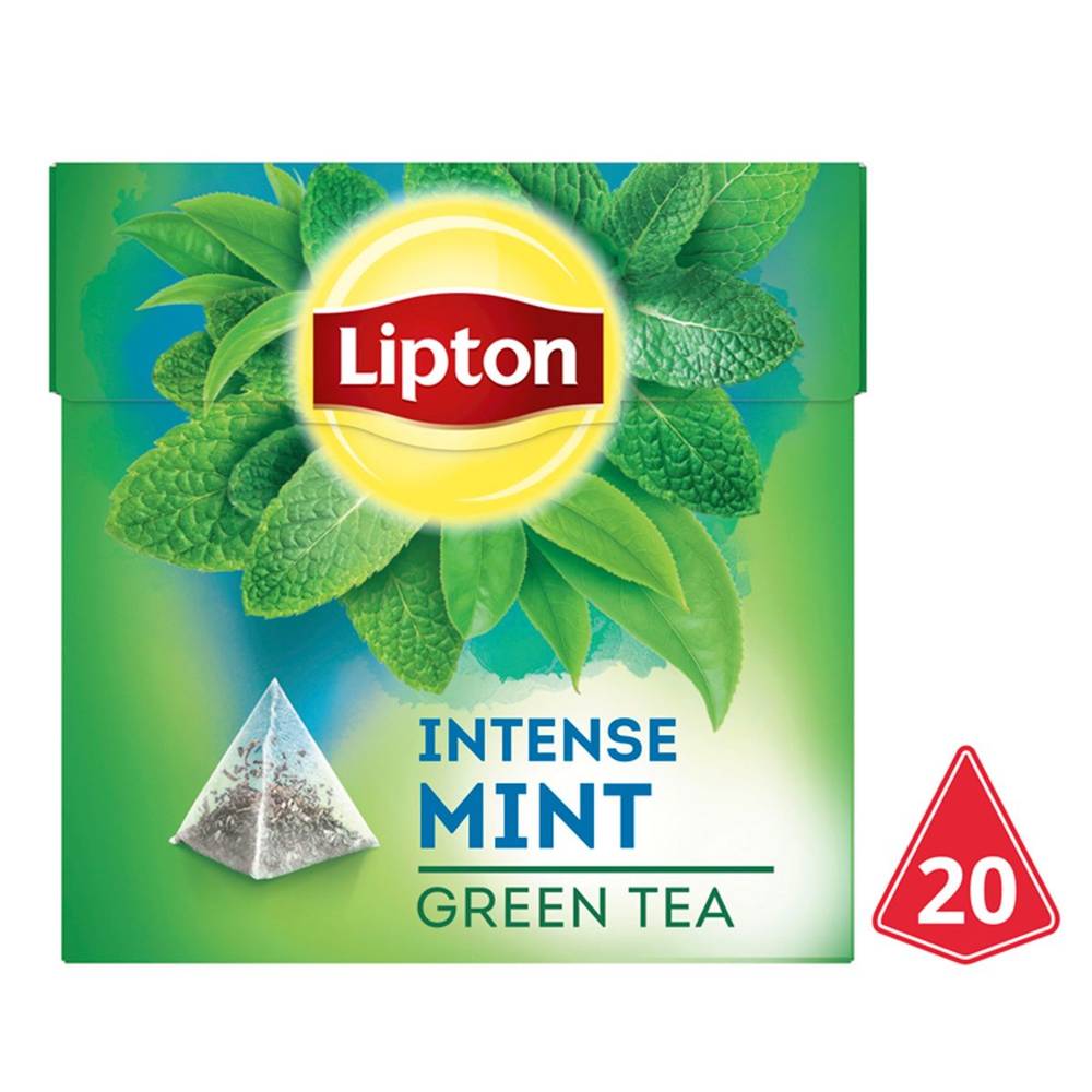 Lipton Pyramide Thé vert Menthe 20 sachets