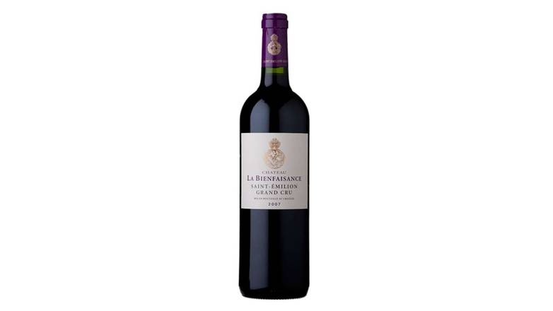 La Bienfaisance de Château Sanctus - Saint émilion grand cru vin rouge AOP 2007 (750 ml)