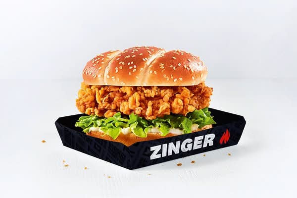 Zinger Burger 🔥