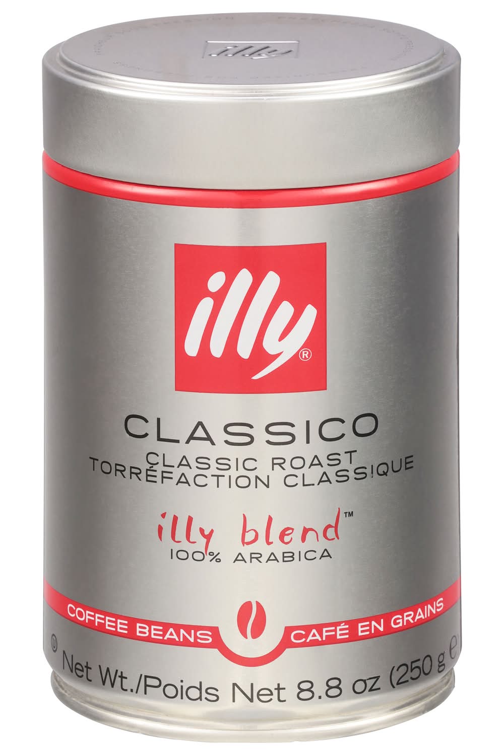 Illy Classic Roast Blend Beans Classico Coffee (8.8 oz)
