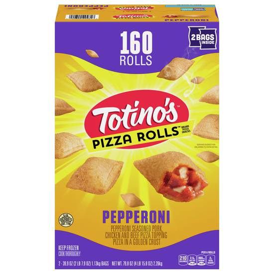 Totino's Pepperoni Pizza Rolls (160 ct)