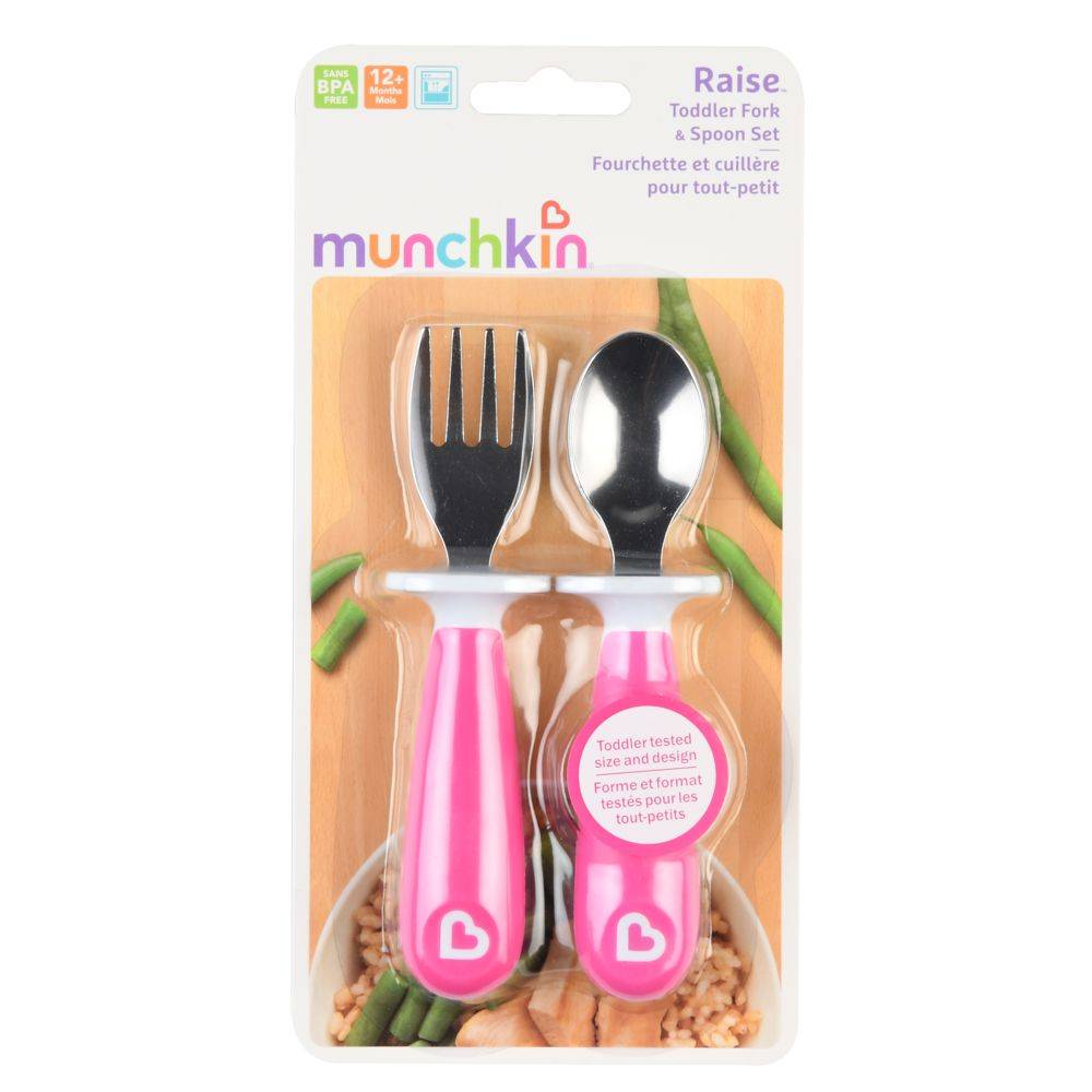 Munchkin Toddler Fork & Spoon Set (150 g)