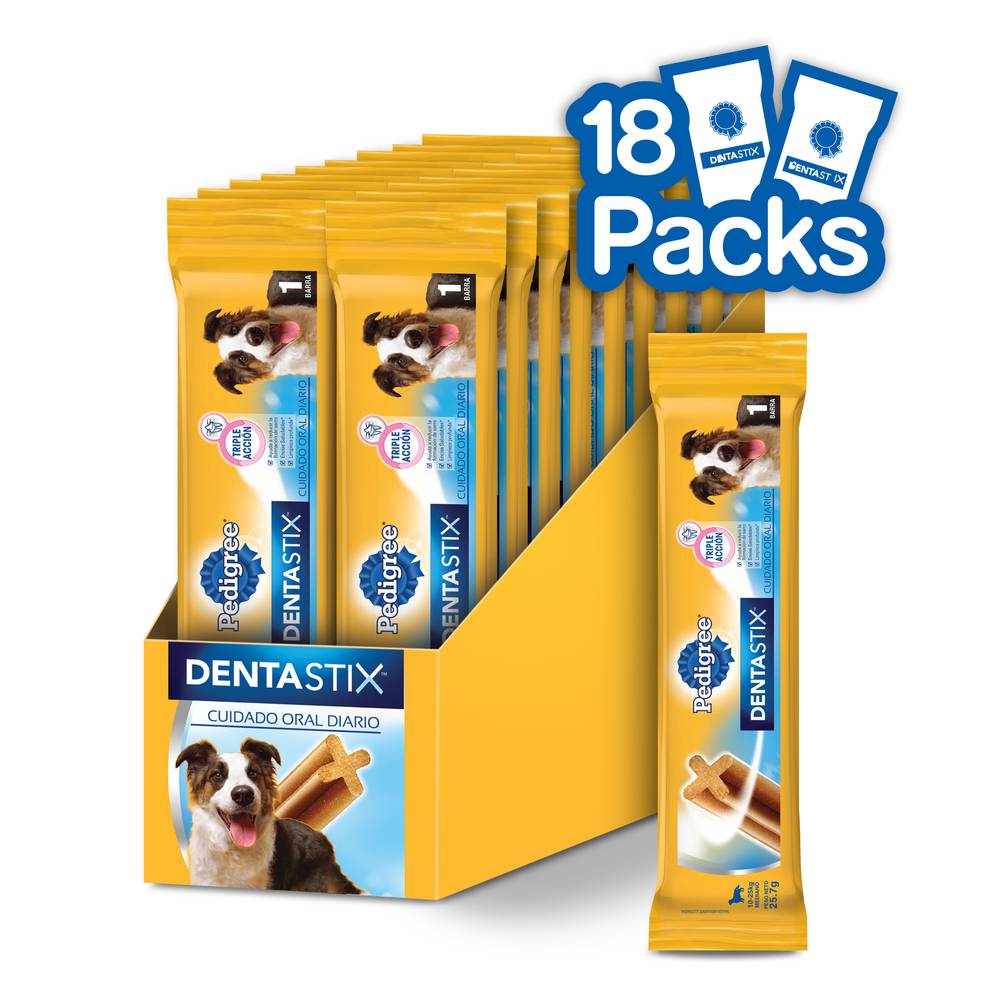 Pedigree · Dentastix cuidado dental razas medianas (26 g)