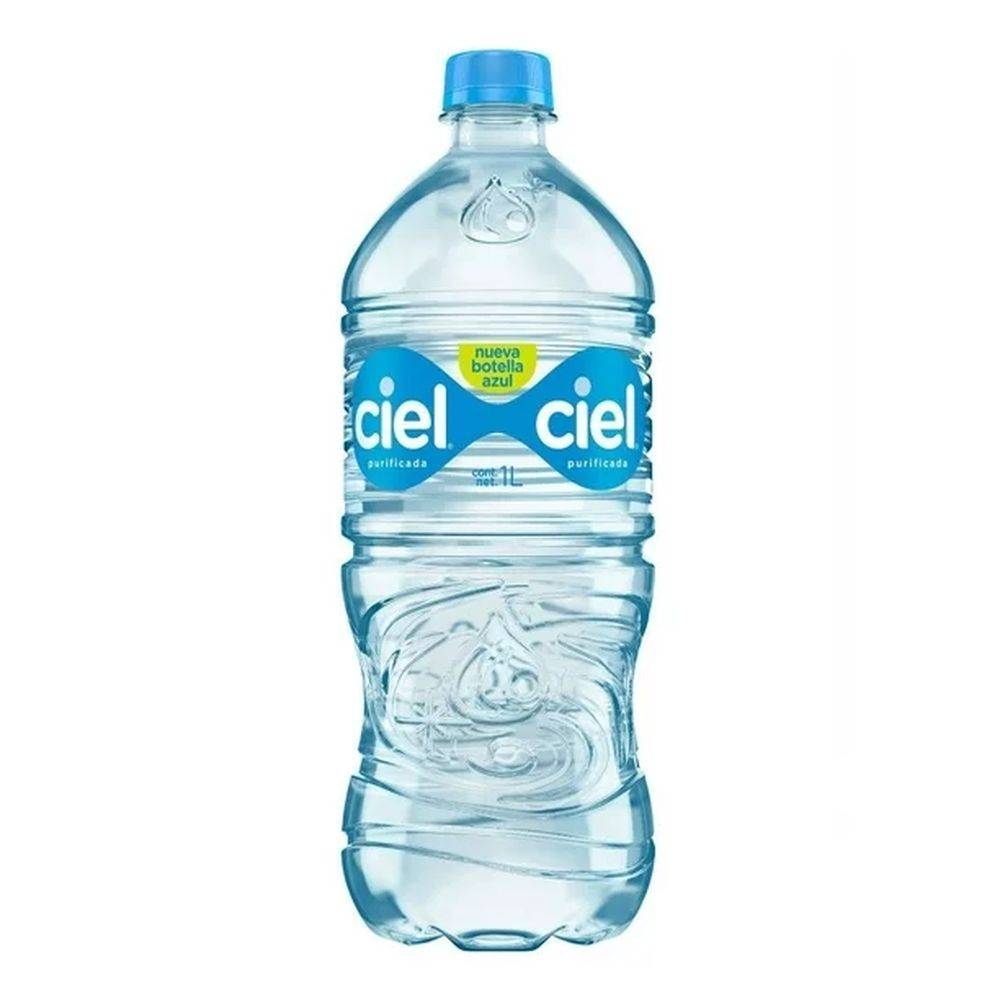 Ciel agua natural (botella 1 l)