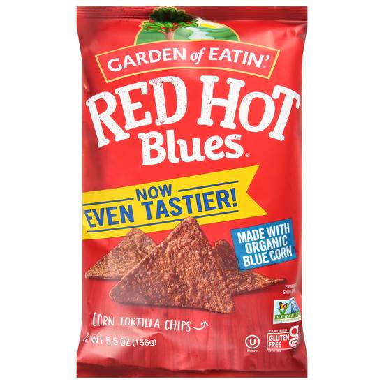 Garden Of Eatin' Red Hot Blue Corn Tortilla Chips (5.5 oz)