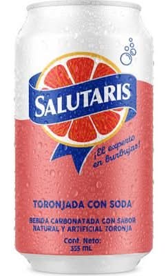 Gaseosa Salutaris Sabor Toronja 355 ml