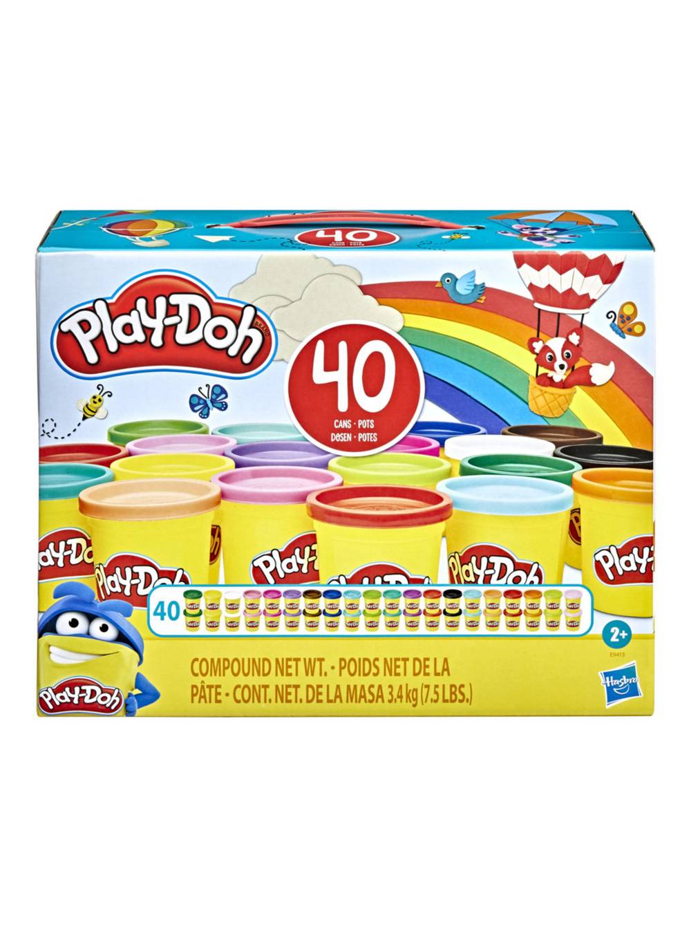 Play-doh plastilina fantástico 40 pack exclusivo paris