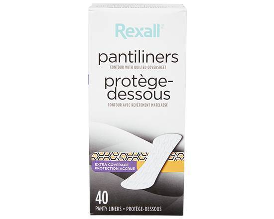 REXALL PANTYLINERS EXTRA COVERAGE 40 PK