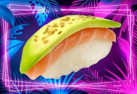 SUSHI / Saumon avocat (x2)