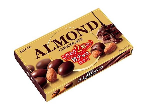 ロッテ アーモンドチョコレート チョコレート (86g)
