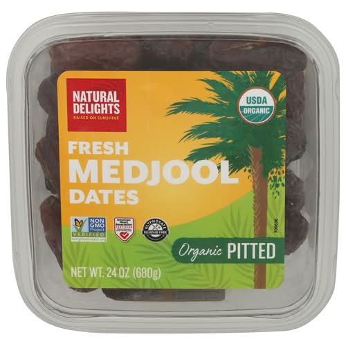 Natural Delights Organic Medjool Pitted Dates