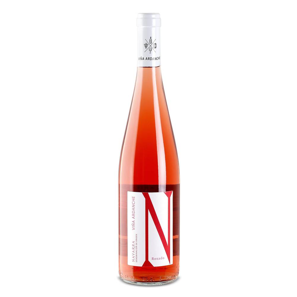 Vino Rosado D.O. Navarra Viña Ardanche Botella 75 Cl