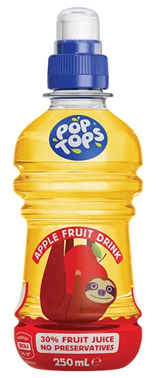 Pop Tops Apple 250Ml