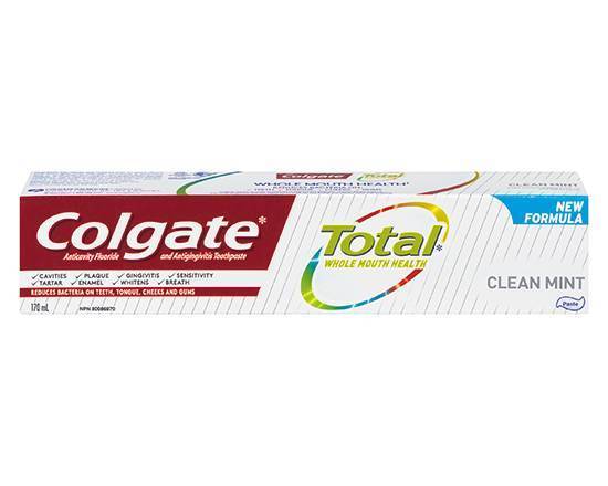 COLGATE TOTAL TOOTHPASTE CLEAN MINT 170 ML