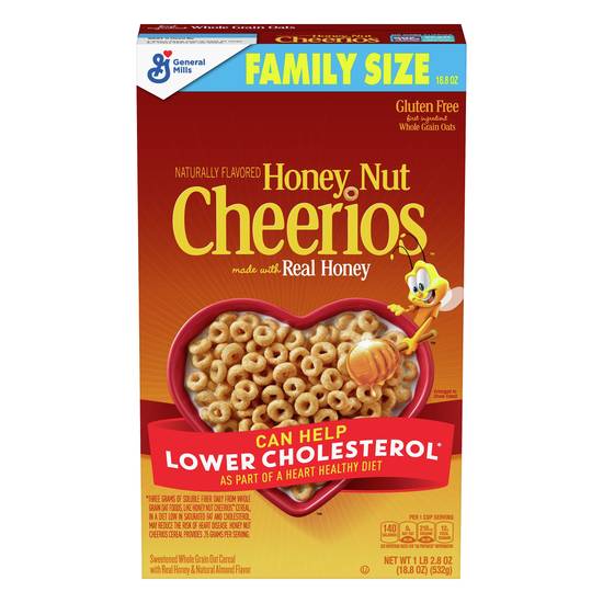 Cheerios Family Size Honey Nut Cereal