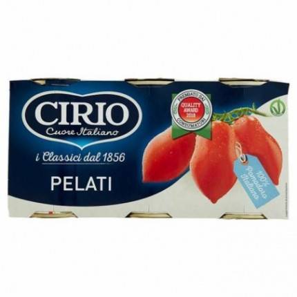 Cirio tomate pelado (3x400g)