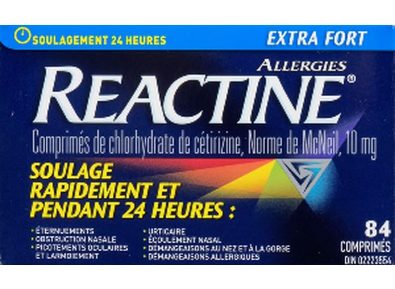 Reactine Extra Strength Tablets 10 mg (50 g)