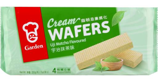 Garden Cream Uji Matcha Wafers 200g