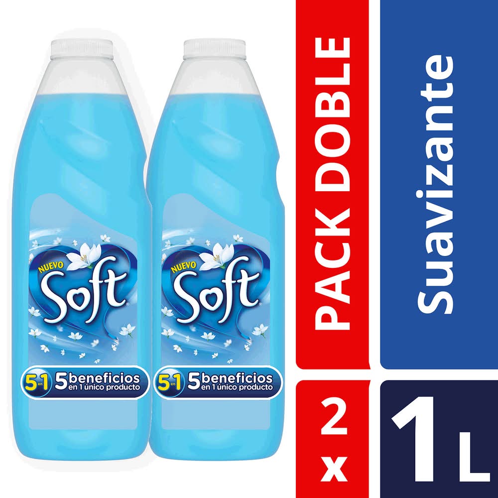 Soft · Suavizante para ropa (2 x 1 L)