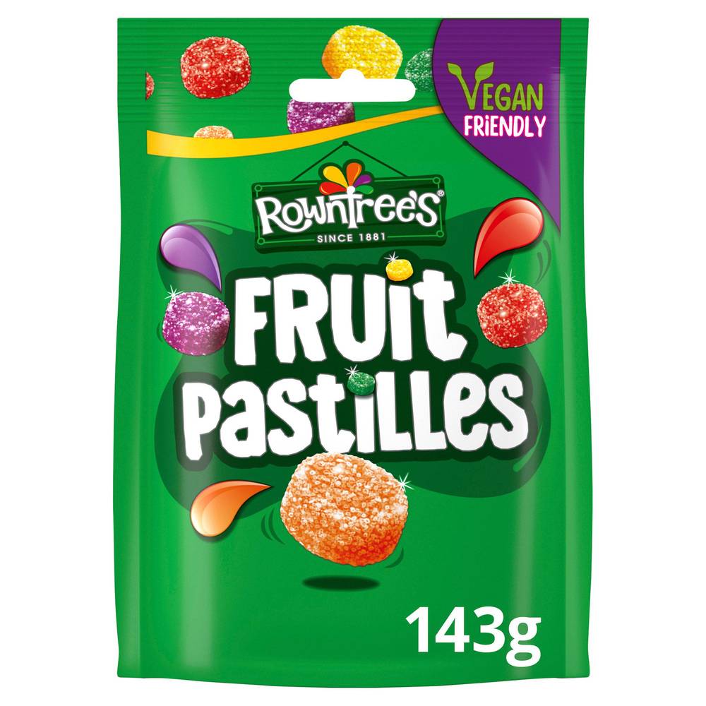 SAVE £0.40 Rowntrees Fruit Pastilles Sweets Sharing Pouch 143g