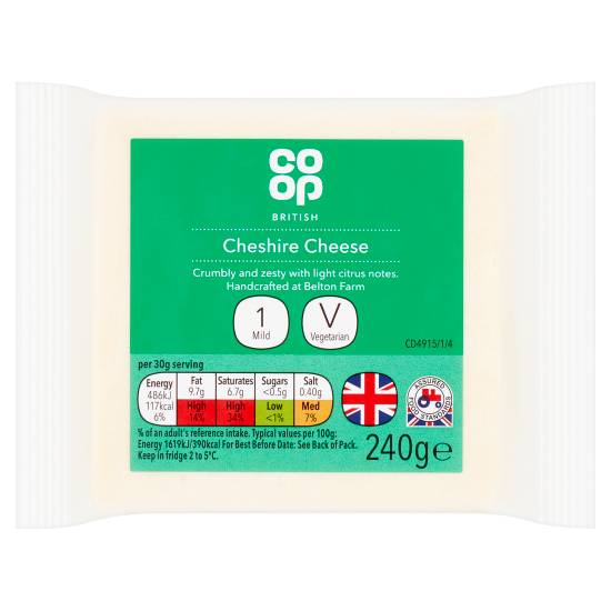 Co-Op Cheshire Cheese (240g)