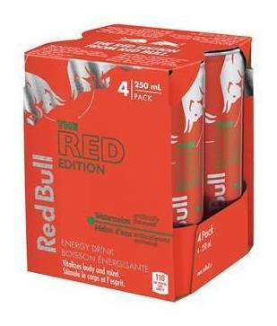 Red Bull Energy Drink Watermelon 250ml (4 Pack)