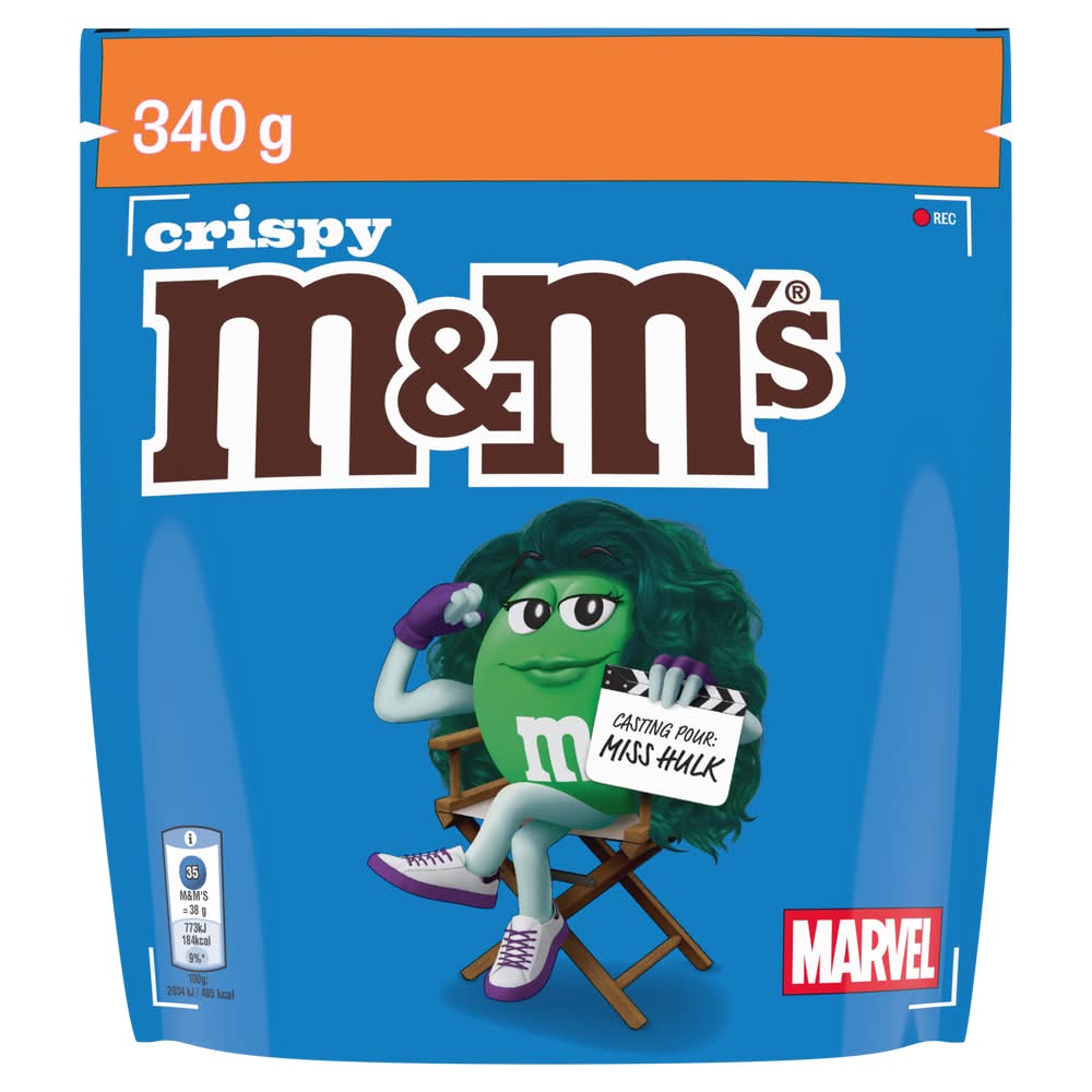 M&M's - Bonbons croustillants au chocolat (340g)