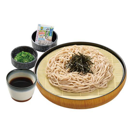 山わさびざるそば　Cold Soba w/ Dipping Sauce & Horseradish