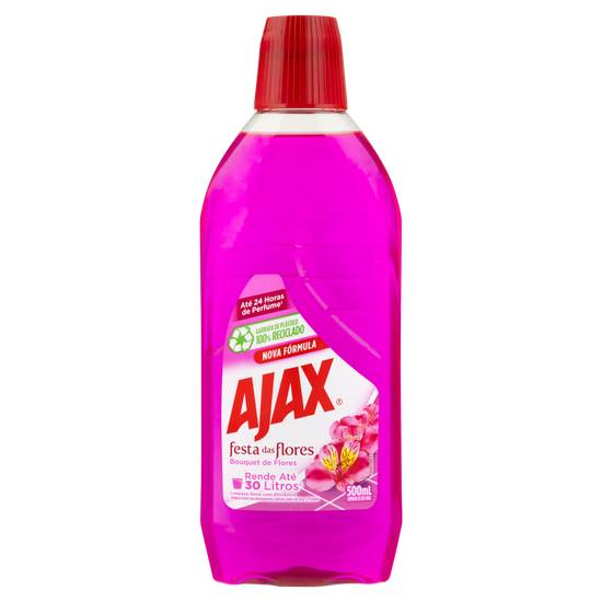 Ajax limpador perfumado festa das flores (500 ml)