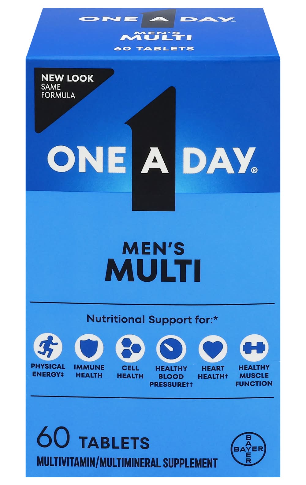 One A Day Men's Complete Multivitamin & Multimineral Supplement (4.3 oz)