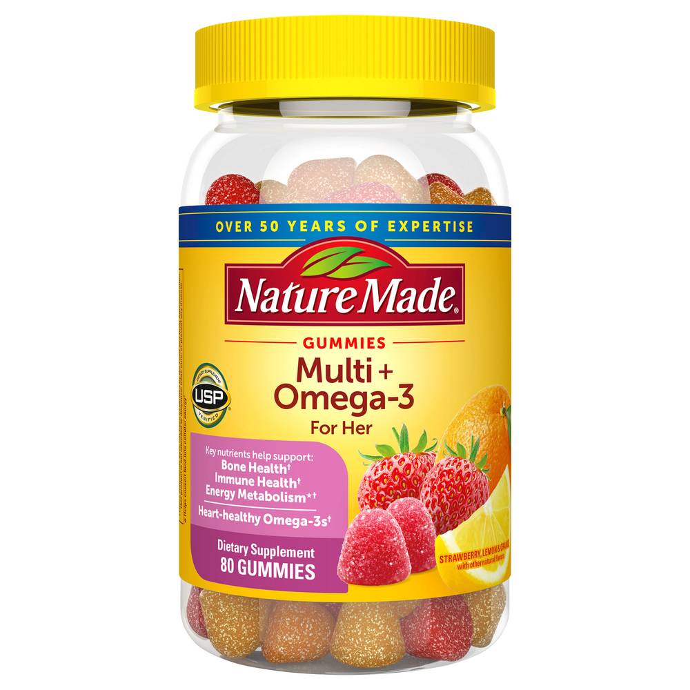 Nature Made Multi For Her Omega-3S Gummies (2 oz)