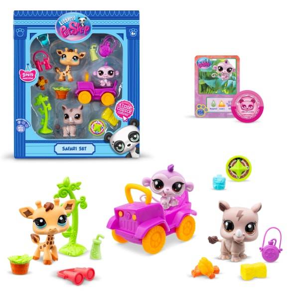 Littlest Pet Shop Safari Theme Playpack