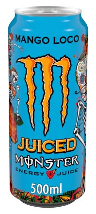 Monster Energy Mango Loco, Juiced Energy Drink (500ml)