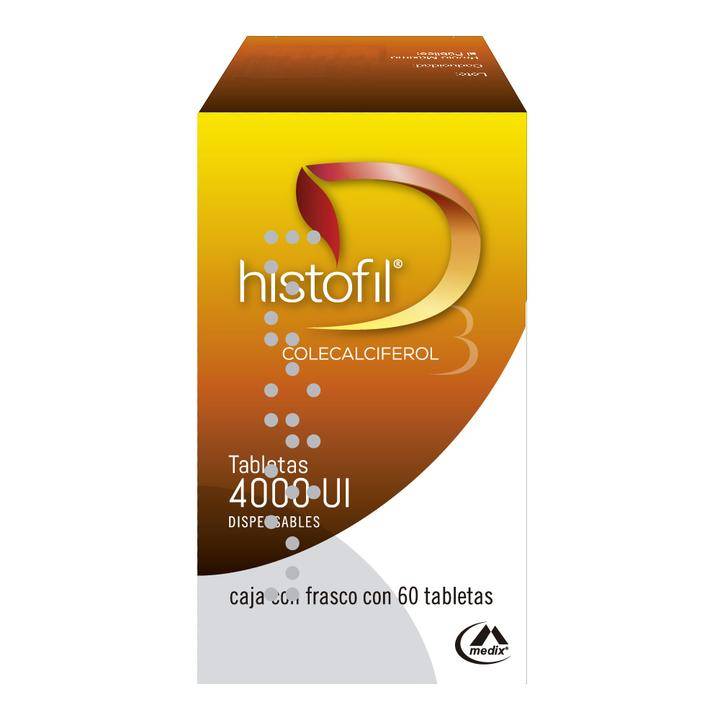 Medix · Histofil colecalciferol tabletas 4000 ui (60 un)