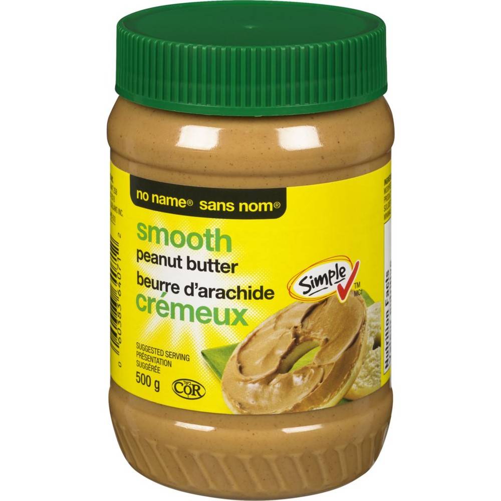 No Name Peanut Smooth Butter (500 g)