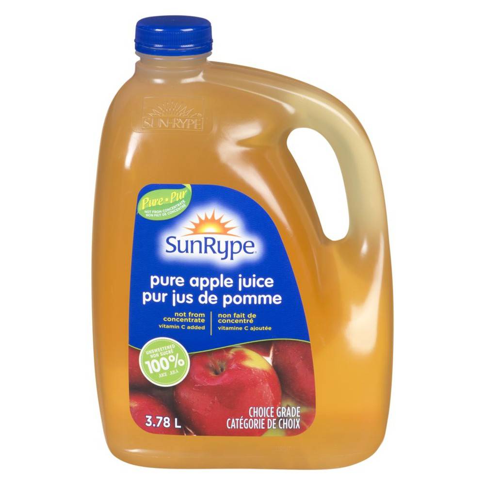 SunRype 100% Pure Apple Juice (3.78 L)