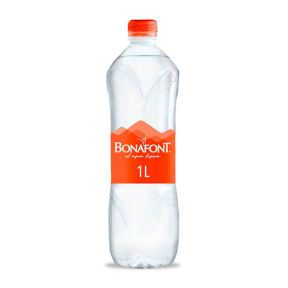 Bonafont agua natural (botella 1 l)