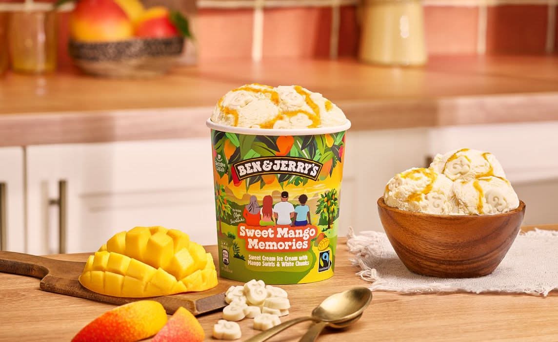 Gelado - B&J Sweet Mango Memories