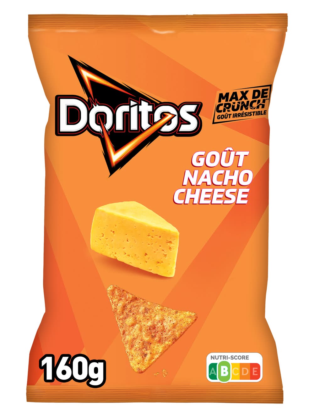 Doritos - Chips tortilla, nacho cheese (160g)